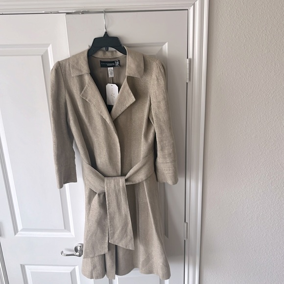 Diane Von Furstenberg Jackets & Blazers - Gold Flare Blazer